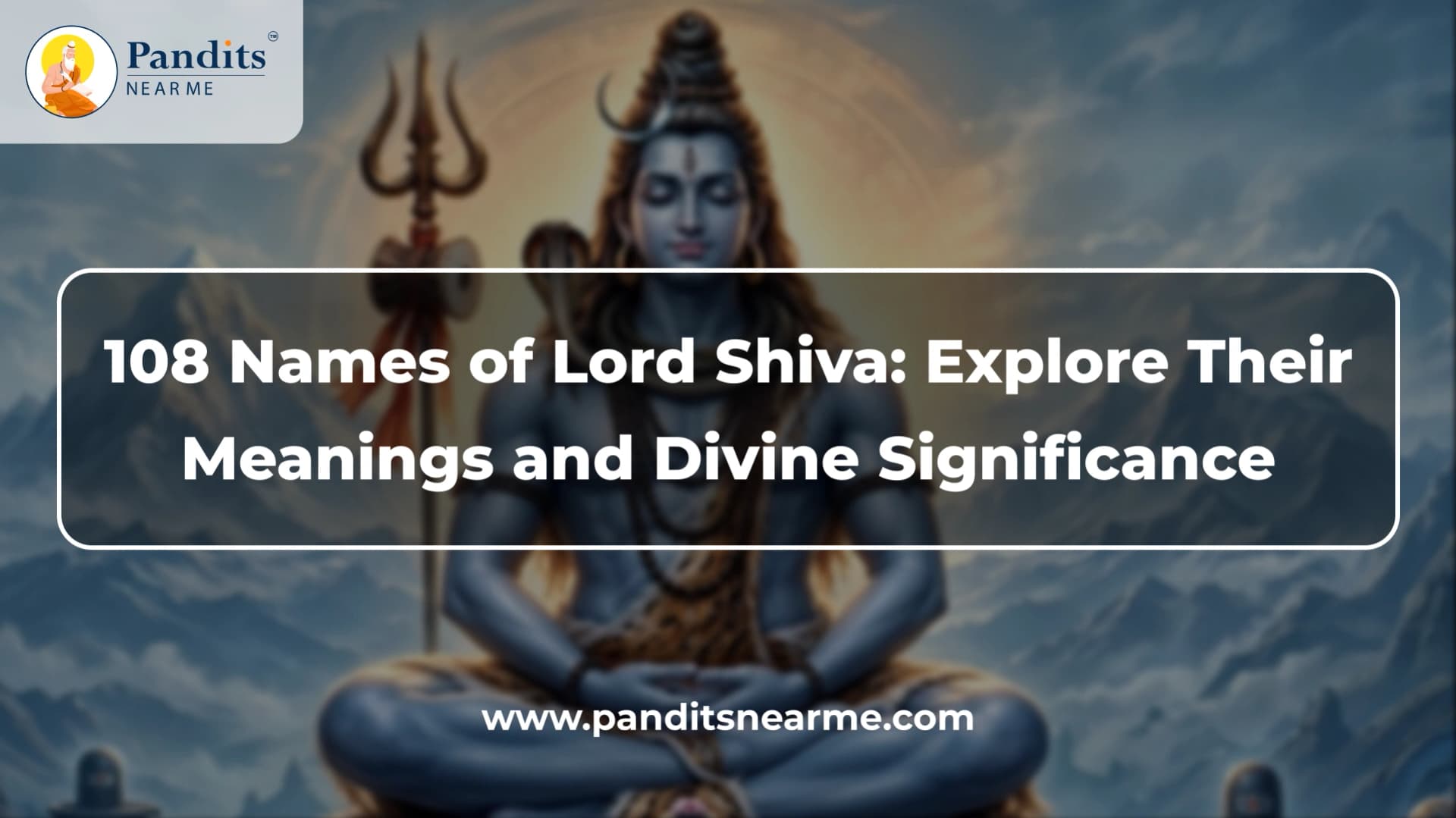 108 names of lord shiva