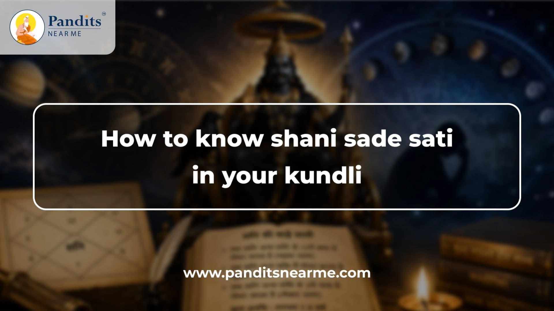 shani sade sati in kundli